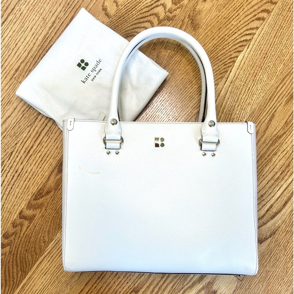 Kate Spade New York Tote Off White Leather - Picture 2 of 12